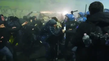 أولمبياد ميلانو.. احتجاجات ضد عناصر أمن أمريكيين تدخل في مواجهة مع الشرطة الإيطالية